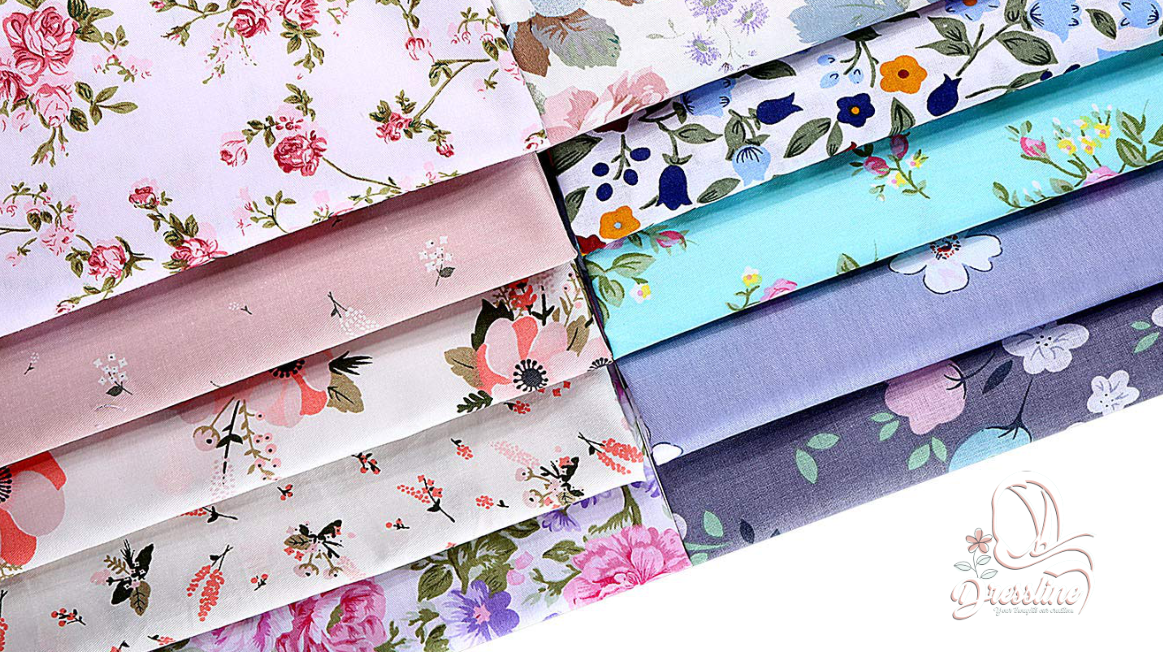 Fabrics with a floral pattern – a fashionable and universal solution